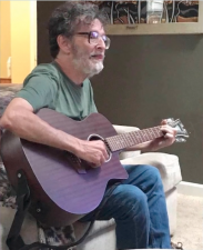 Bill Goodman, the nephew of folk icon Pete Seeger and a passionate musician and humanitarian in his own right, was diagnosed with Dandy-Walker in his 50s. Photo courtesy of Film It Productions.